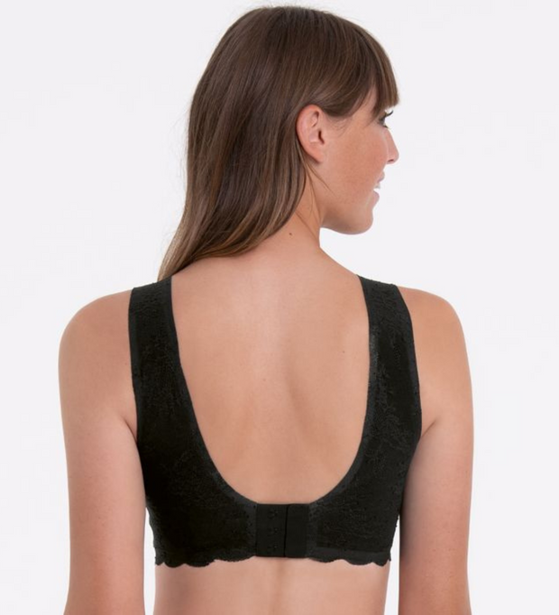 ANITA Essentials Wirefree Lace Bralette - Black