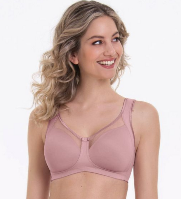 ANITA Clara Wire-Free Bra - Rosewood