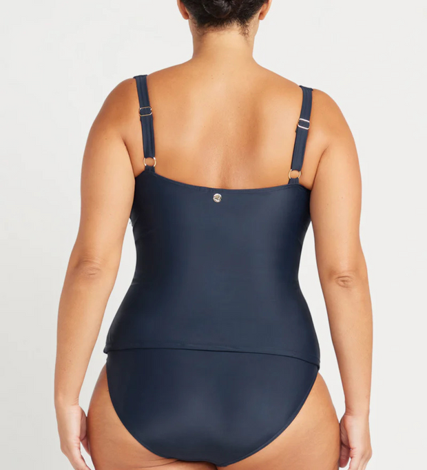 ARTESANDS  Rembrant Tankini Top - Navy