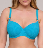 PRIMADONNA Padded Heart-Shape Bikini Top Kochi - Sea Breeze