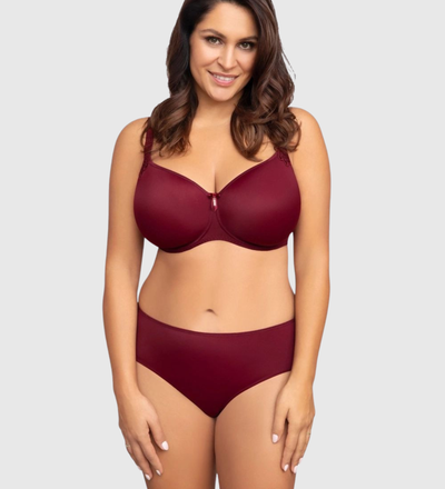 CORIN Virginia Spacer T-Shirt Bra - Wine