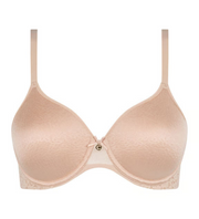 CHANTELLE Norah Comfort Full Coverage Spacer T-Shirt Bra - Nude Blush