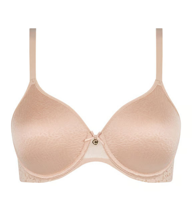 CHANTELLE Norah Comfort Full Coverage Spacer T-Shirt Bra - Nude Blush