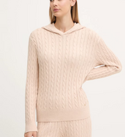 CHANTELLE Twist Cable Knit Lounge Set