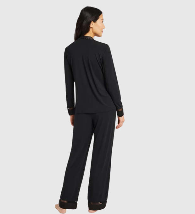 🍁FLEUR'T Tuxedo PJ Set - Black