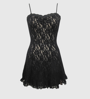 HANKY PANKY Signature Lace Cigarette Girl Chemise - Black
