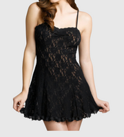 HANKY PANKY Signature Lace Cigarette Girl Chemise - Black