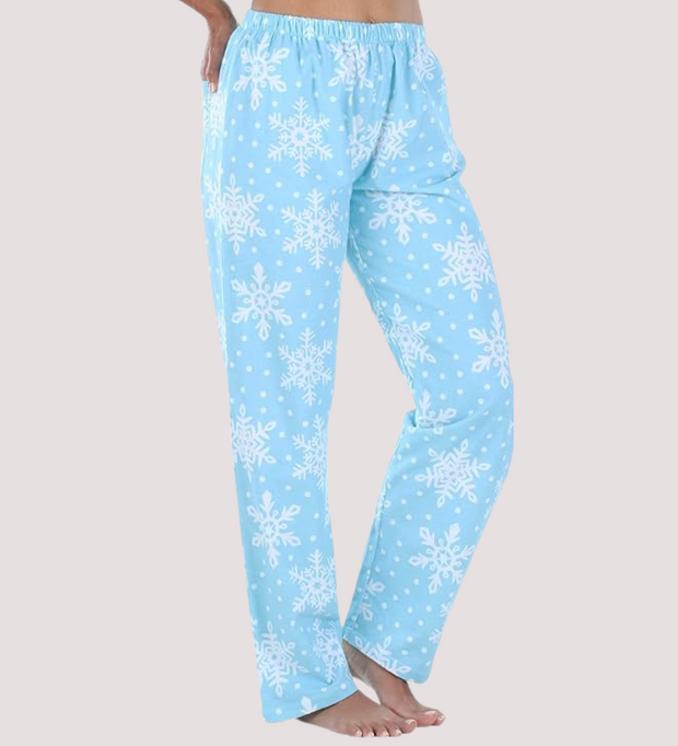 KAYANNA Flannel PJ Pant Snowflakes