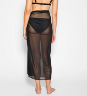 KOY Escape Mesh Long Sarong - Black