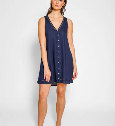 KOY Capri Mini Dress - Navy