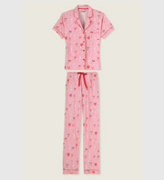 PJ SALVAGE Whimsy Tiger Modal PJ Set - Pink