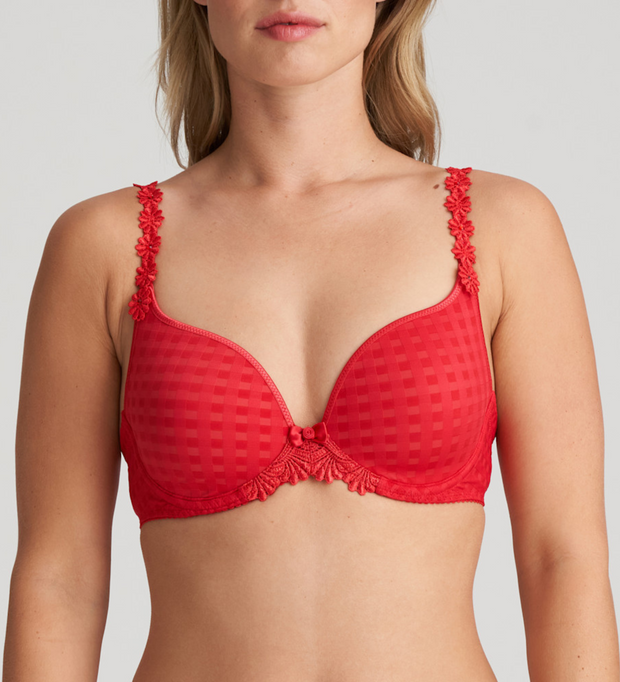 MARIE JO Avero Padded Bra Heartshape Bra - Scarlet