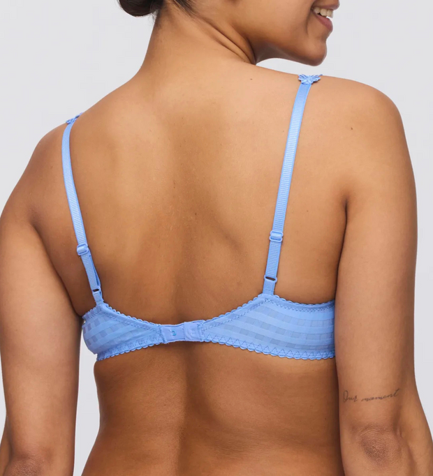 MARIE JO Avero Padded Plunge Bra - Santorini Blue