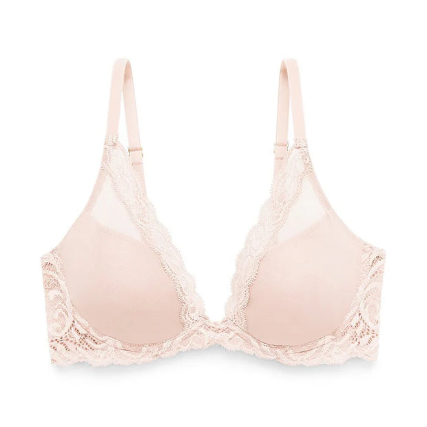 NATORI Feathers Plunge Bra - Rose