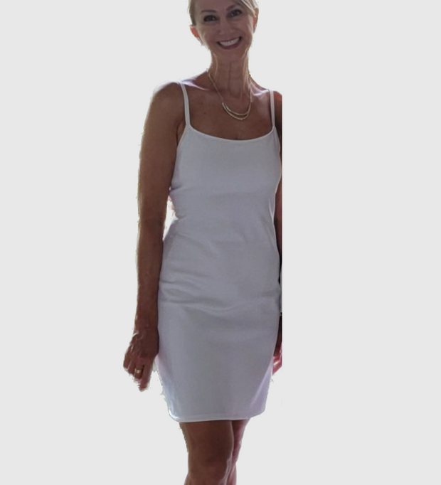 SHAN Short Dress - White