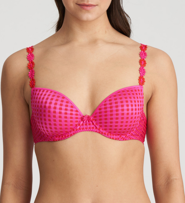 Boux Avenue Aliyah plunge push up bra - Pink - 38DD, £32.00