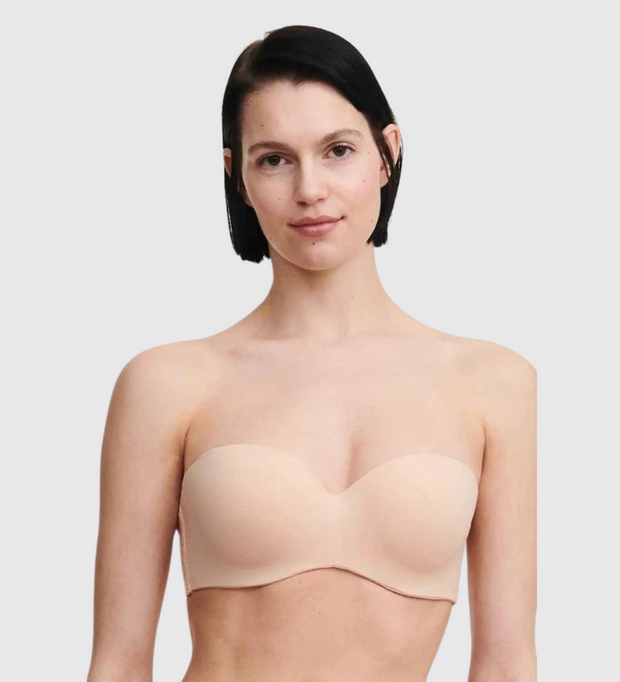 Women's Lily Of France 2111121 Gel Touch Strapless Bra (White 36C) 