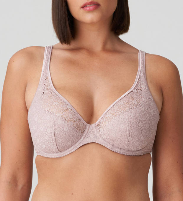 PrimaDonna Lingerie - Airy in summer and very thin under clothing.  PrimaDonna Twist Palermo has a feminine look with very good support for  your full breasts. This summer in a fashionable bright