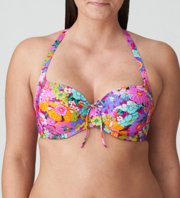PrimaDonna Swim Full Cup Bikini Top Najac - Floral Explosion