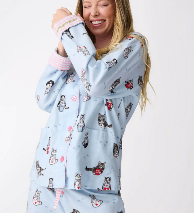 Pj salvage cat pajamas sale