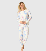 PJ SALVAGE Rodeo Rose Floral Print PJ Set
