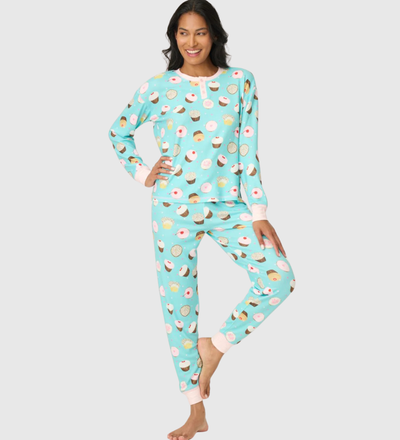 PJ SALVAGE Butter Jersey Sweet Life PJ Set