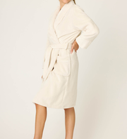 PJ SALVAGE Luxe Plush Robe - Natural