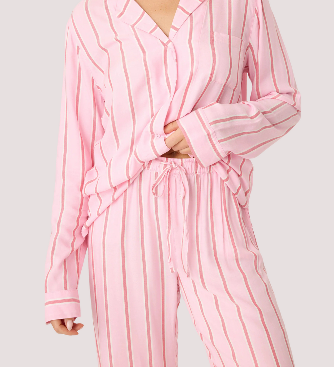 Pj salvage striped pajamas hotsell