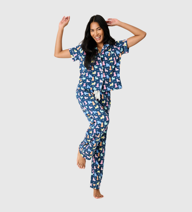 PJ SALVAGE Whimsy Dog Modal PJ Set