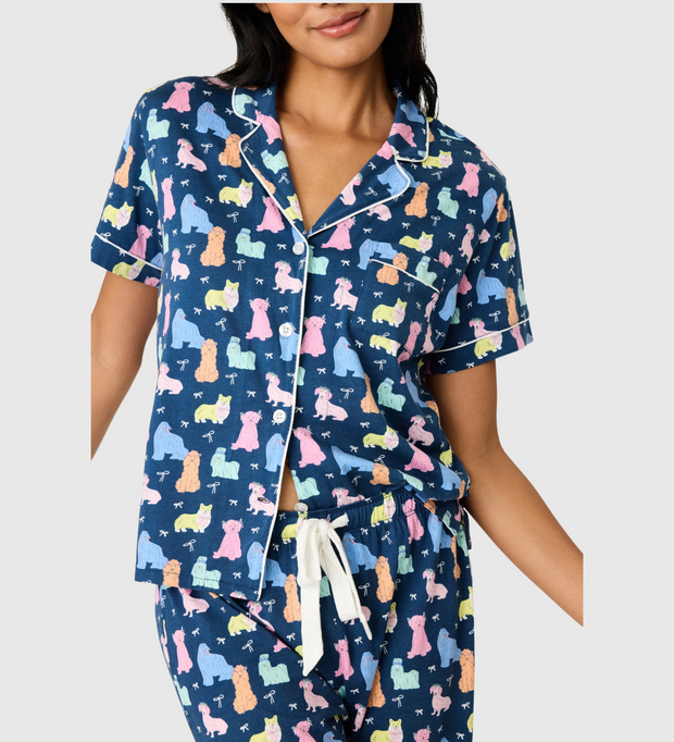 PJ SALVAGE Whimsy Dog Modal PJ Set