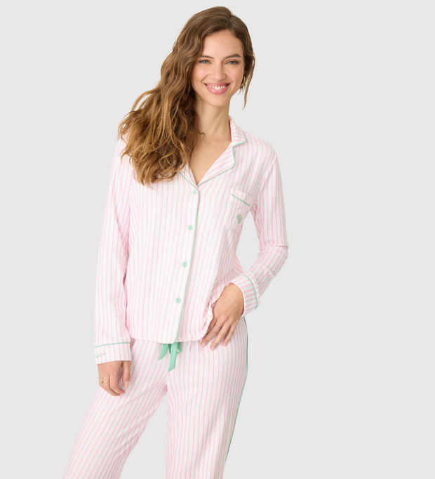 PJ SALVAGE Whimsy Butter Jersey PJ Set - APRES PICKLEBALL