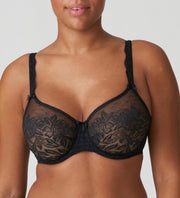PRIMADONNA Madison Non-Padded Full-Cup Seamless Black