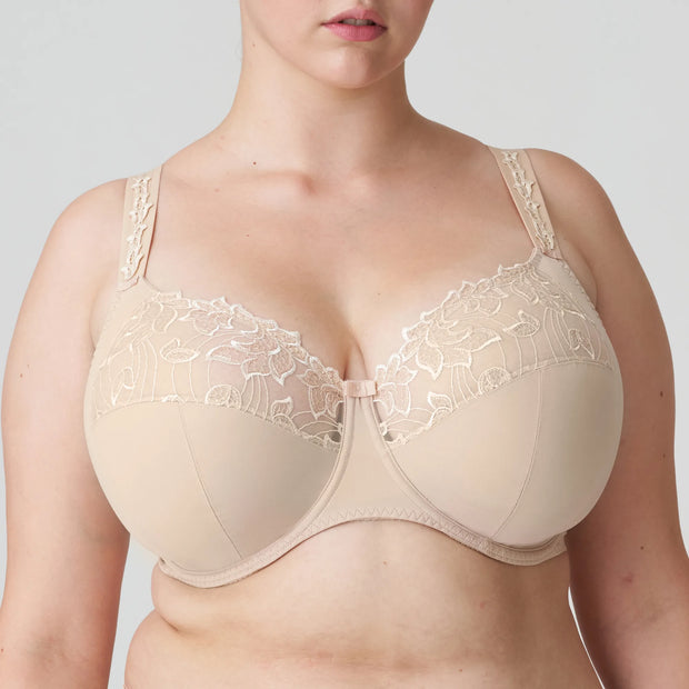 Hestia Women's Smoothing Minimiser Bra - Ivory - Size 16E