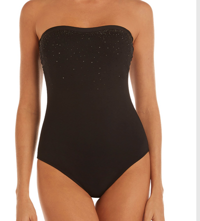 ROIDAL Swim Cristal Strapless One-Piece