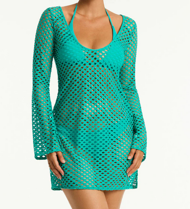 SEA LEVEL Castaway Mesh Cover Up