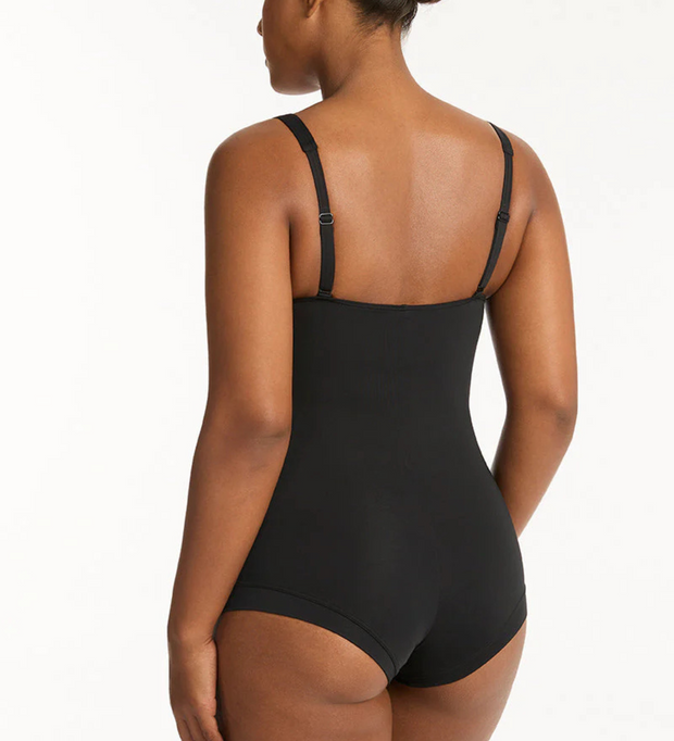 SEA LEVEL Eco Essentials Twist Front Boyleg One Piece - Black