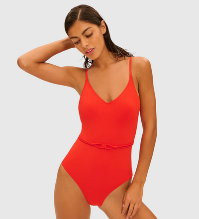 SIMONE PERELE Swim Select Wireless Padded One-Piece - Pomegranate