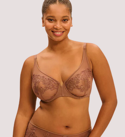 SIMONE PERELE Saga Full Cup Bra - Cocoa