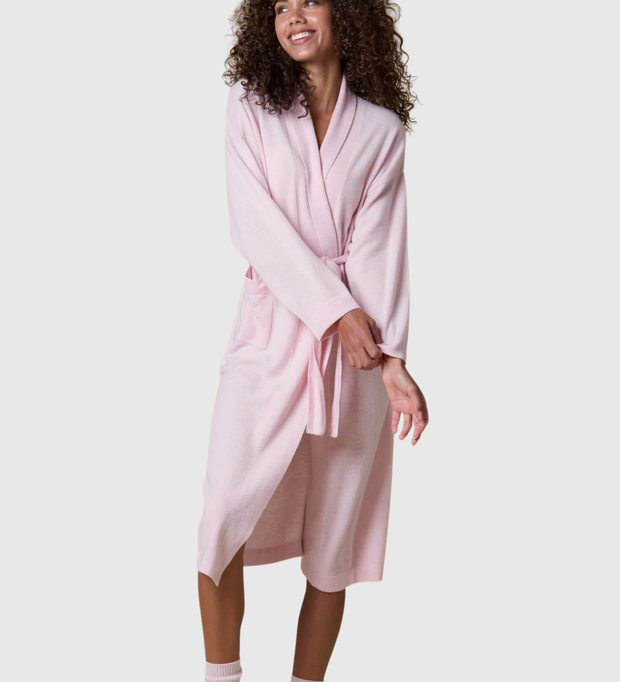 🍁KIP Pure Cashmere Long Robe - Pink