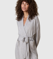 🍁KIP Pure Cashmere Long Robe - Grey