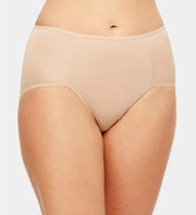 MorningSave: 6-Pack: Angelina Classic High-Waist Satin Briefs with Pocket