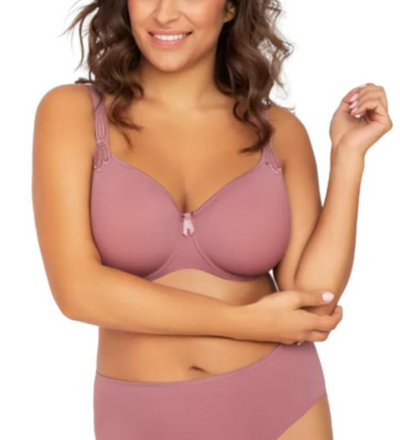 Lisse Moulded Spacer Bra Peach Blush - Pret-a-dormir by Noppe