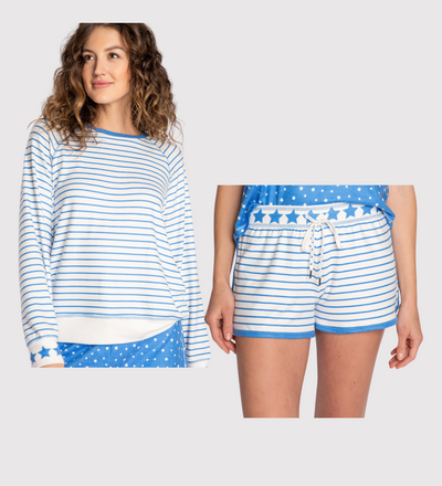 Badger Smith Pajama Shorts for Women - 100% Cotton Sleep Shorts - Ultra  Soft PJ Shorts - Women's Sleeping Boxer Shorts, Red Navy, Medium :  : Clothing, Shoes & Accessories