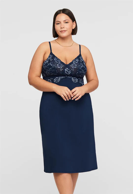 Montelle - Bust Support Gown Blue Haven