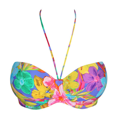 Birds of Paradise Balconette Underwire Padded Cup Reversible Bottoms by  Beach Bunny Swimwear @ Apparel Addiction - Underwire - Padded - Pink - Sexy  – ShopAA